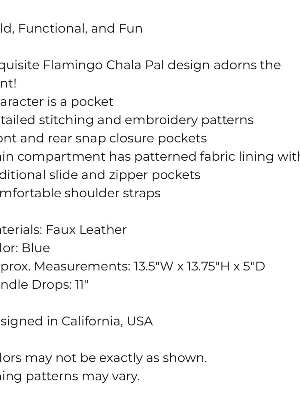 Chala 🦩flamingo everyday tote! - Picture 8 of 8